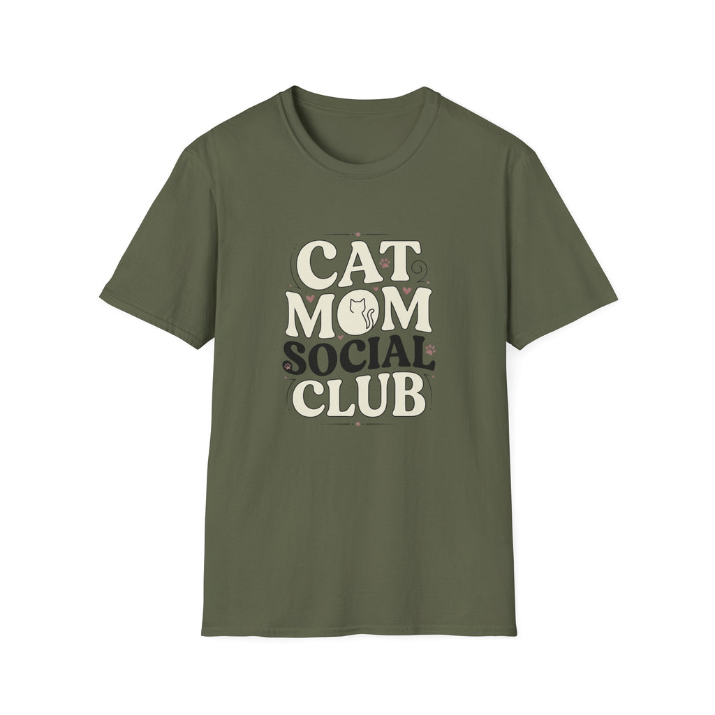 Cat Mom Social Club T-Shirt